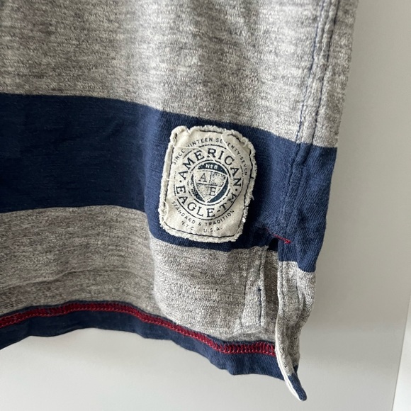 American Eagle Men’s Stripe T-Shirt - Picture 2 of 4